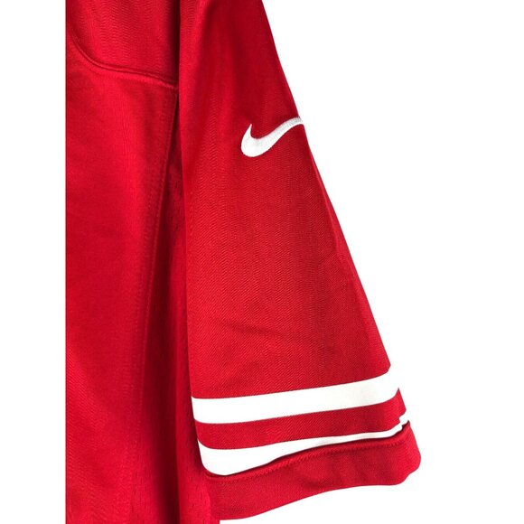Nike NFL On Field 49ers Kaepernick #7 Red Jersey Size L - Picture 6 of 7